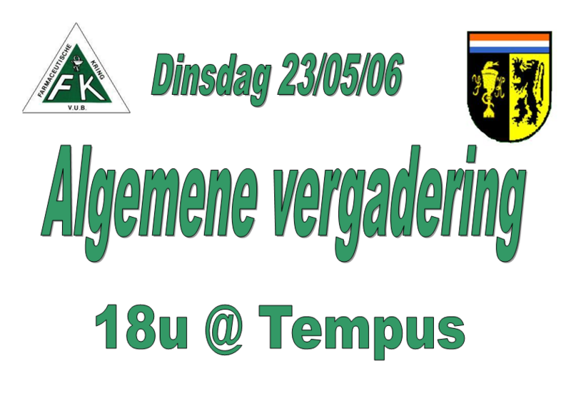 20060523 Algemene Vergadering